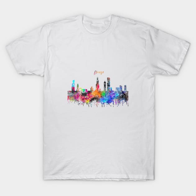 Chicago T-Shirt by RosaliArt